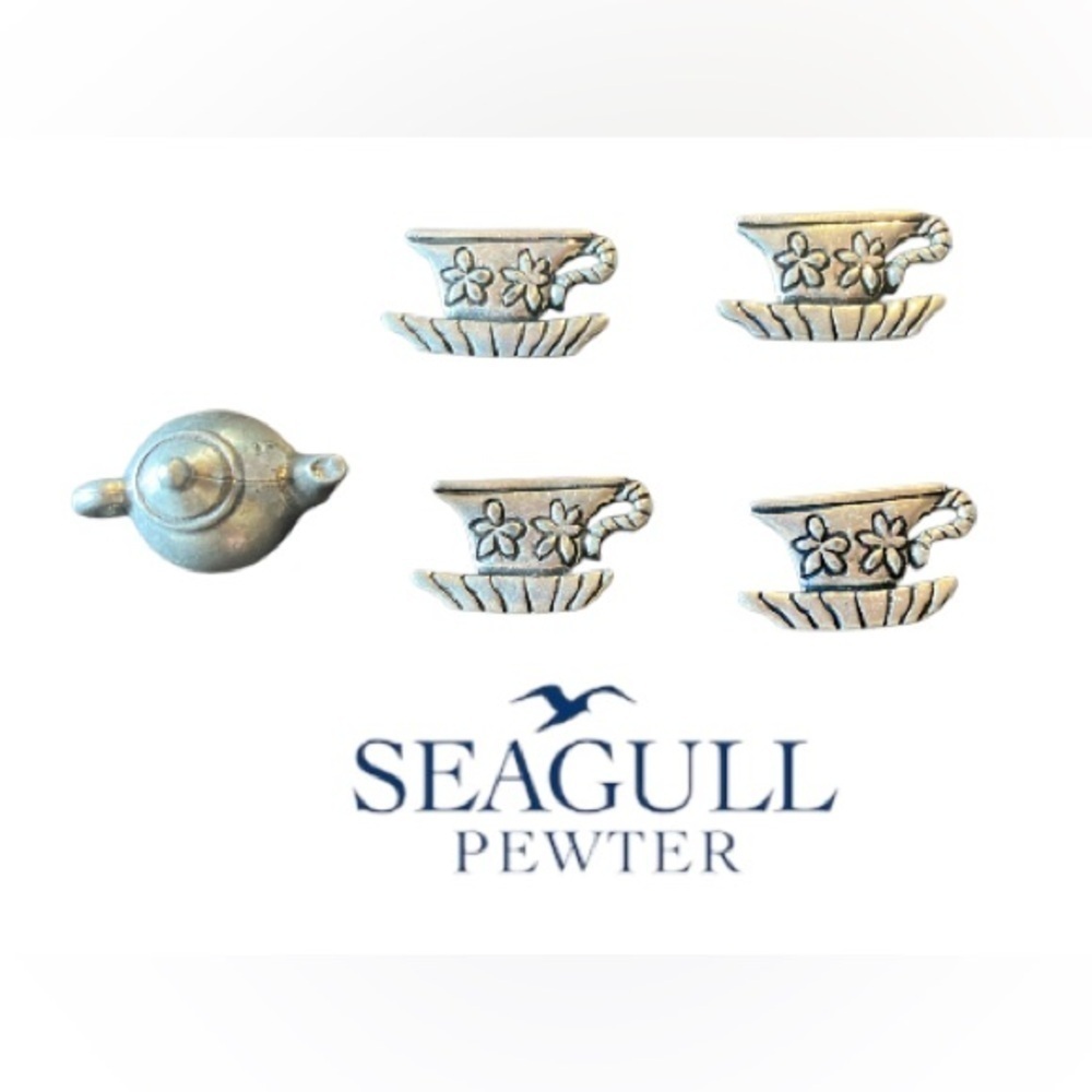 Seagull Pewter Magnets & Accent Charm – Made in Pugwash, Nova Scotia‎